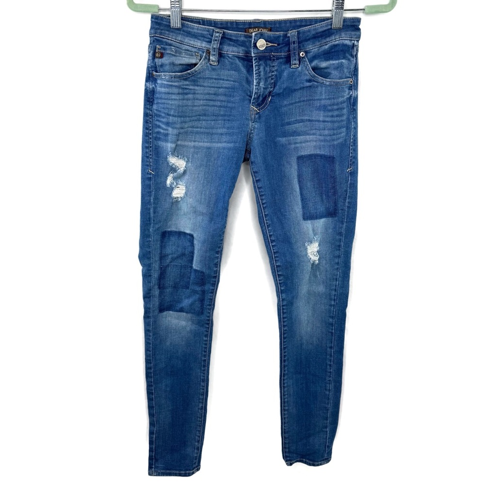 Dear John Skinny Distressed Jeans style JoyRich Comfort Skinny size 26